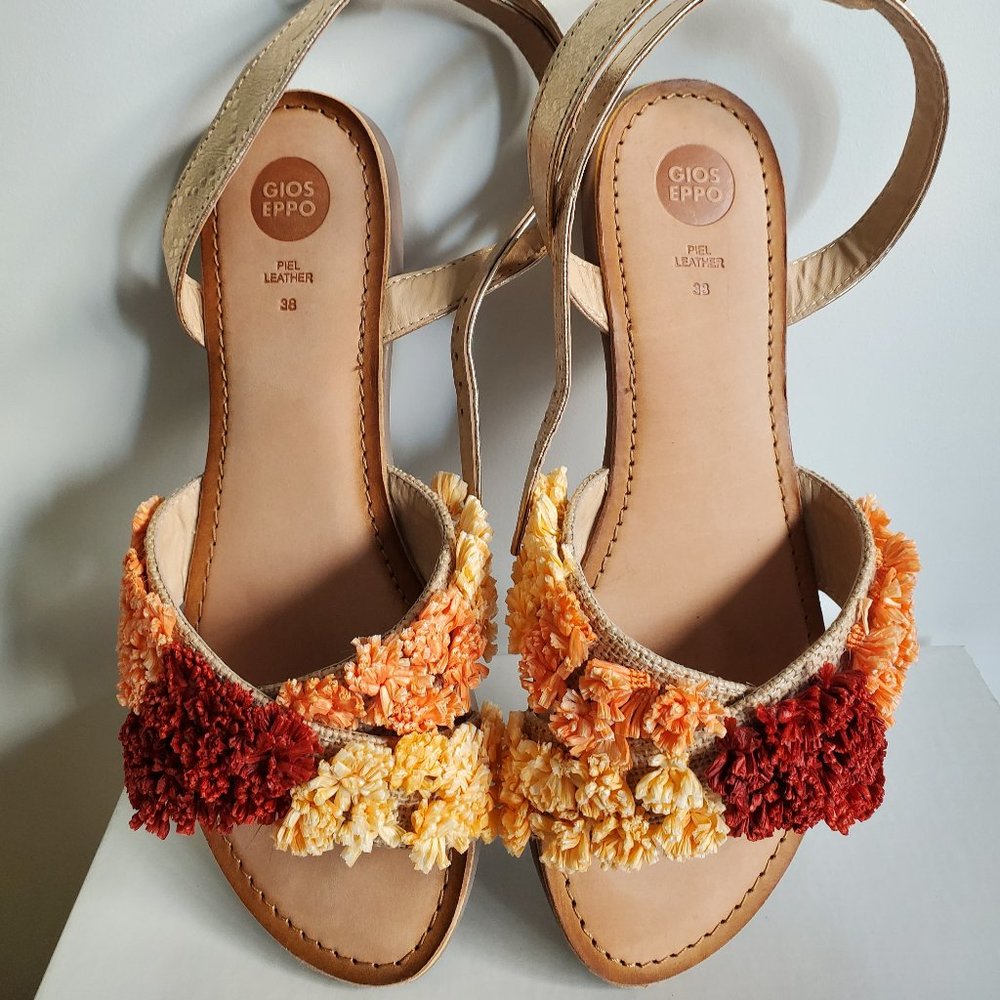 Gioseppo Flat Sandals - Sz Eur 38